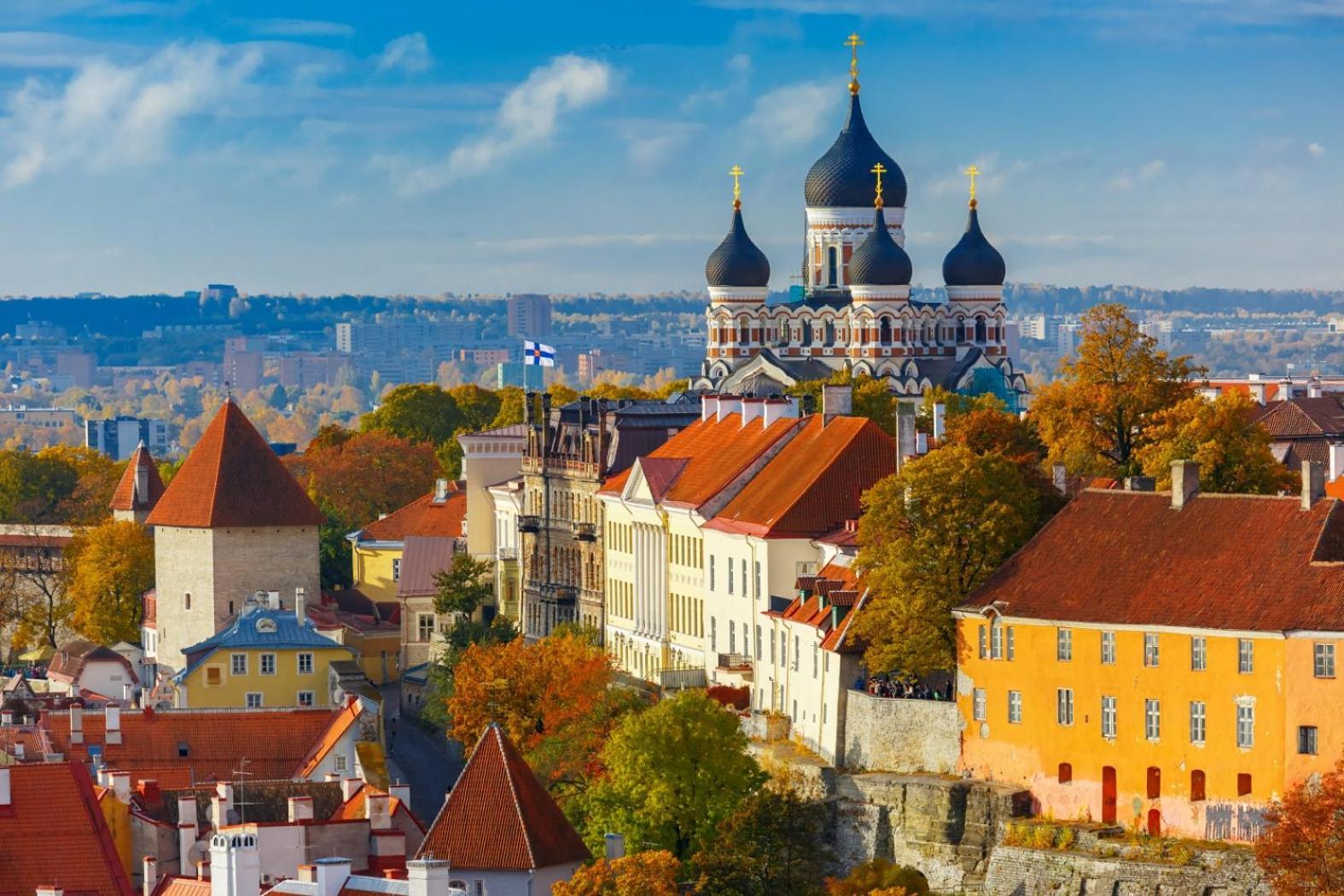 Apartamento Cozy Loft Near Old Town Tallin Exterior foto